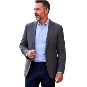 (2) ORVIS Mens Shirt Sz L Light Blue Classic Fit Long Sleeve Button Down NO Iron